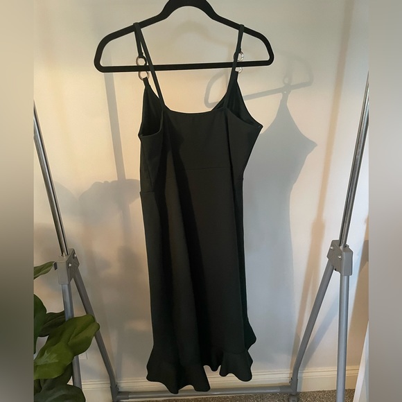 Deep Forest Green Cocktail Dress - Picture 4 of 8